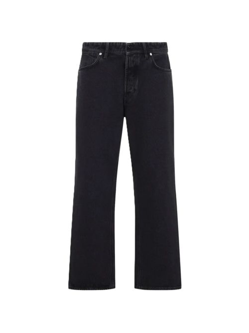Denim Pant Loose Fit Stone Island | L2S14 J100006 S0J32VJ902 BLACK MEDIUM WASH